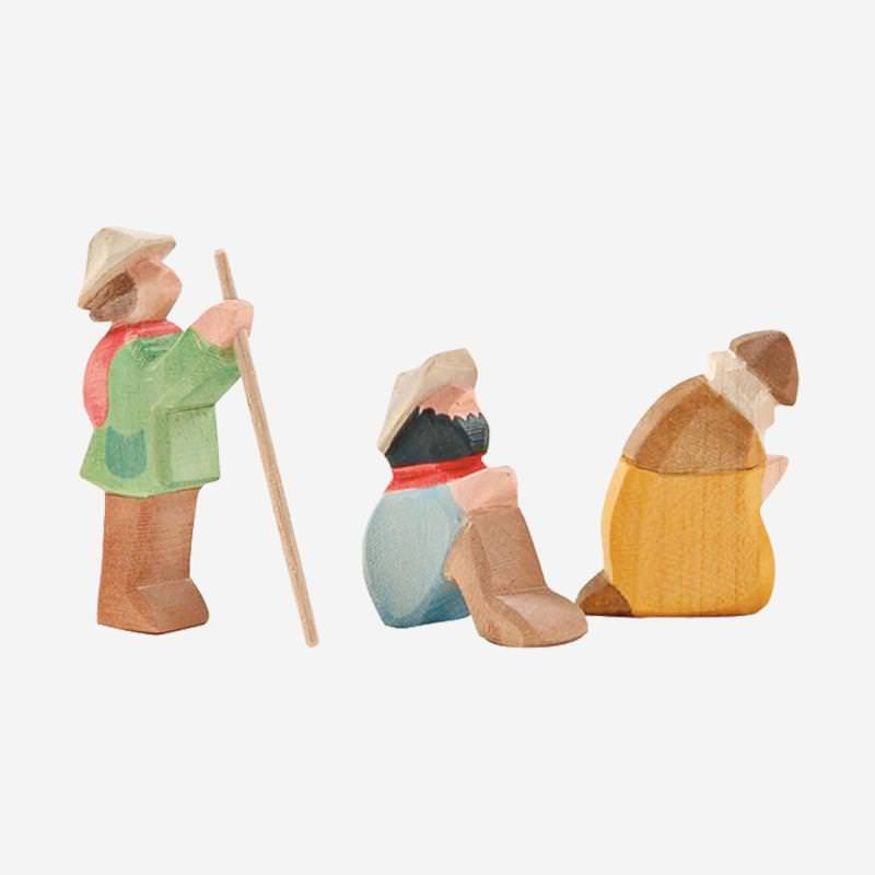 Holzfiguren Hirtengruppe mini von Ostheimer