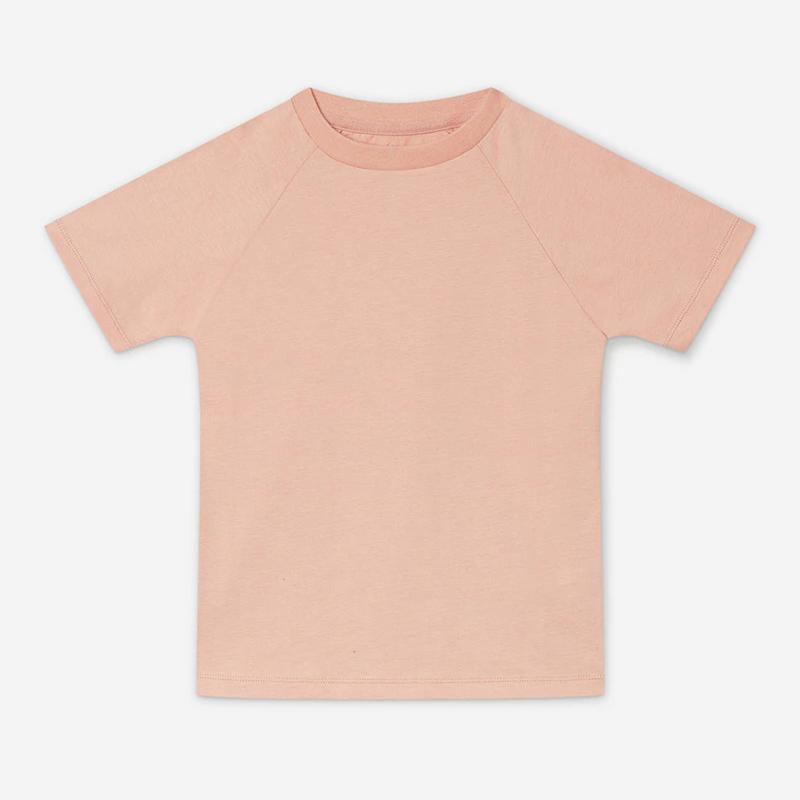 Kinder T-Shirt The Luxury Tee von Orbasics aus Bio-Baumwolle in dusty pink 