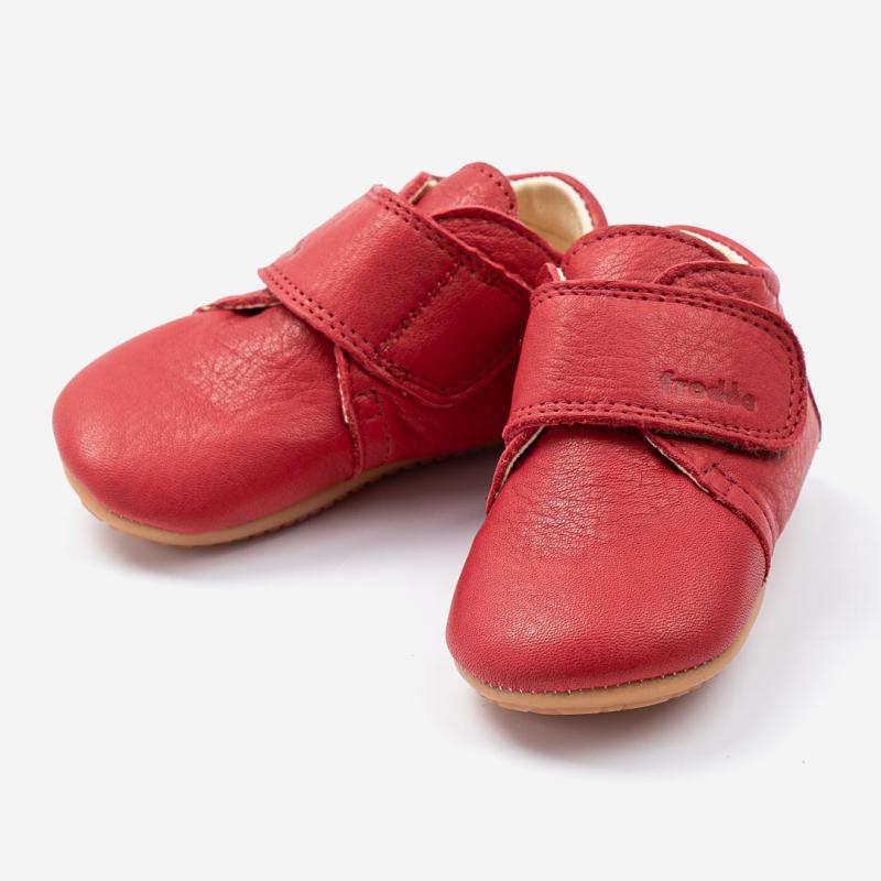 Babyschuh Prewalker von Froddo aus Leder in rot