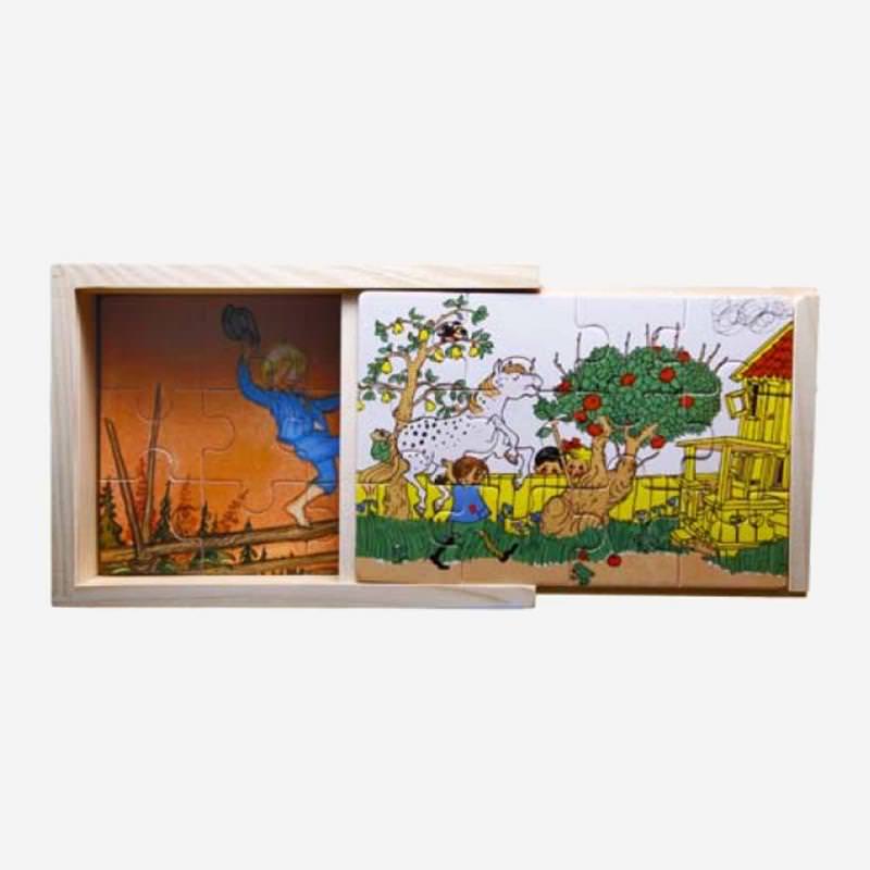 Astrid Lindgren Puzzle aus Holz von Hjelms
