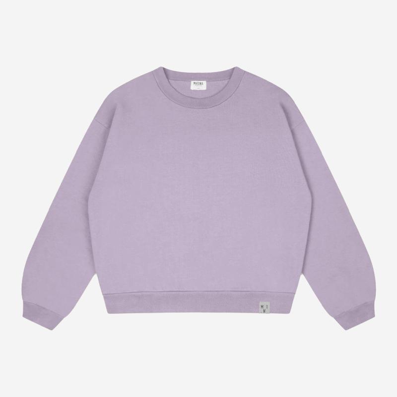Damen Light Sweatshirt von Matona aus Bio-Baumwolle in lilac