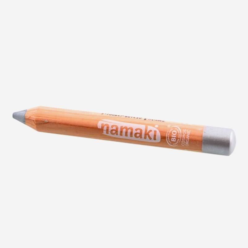 Kinder Schminkstift von Namaki Cosmetics in silber