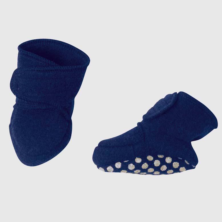 Baby Walk-Schuhe von Disana aus Wolle in marine