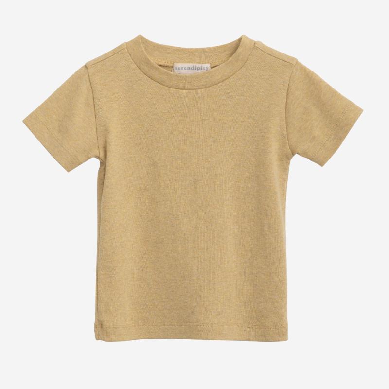 Kinder T-Shirt kurzarm von Serendipity aus Bio-Baumwolle in chamomile