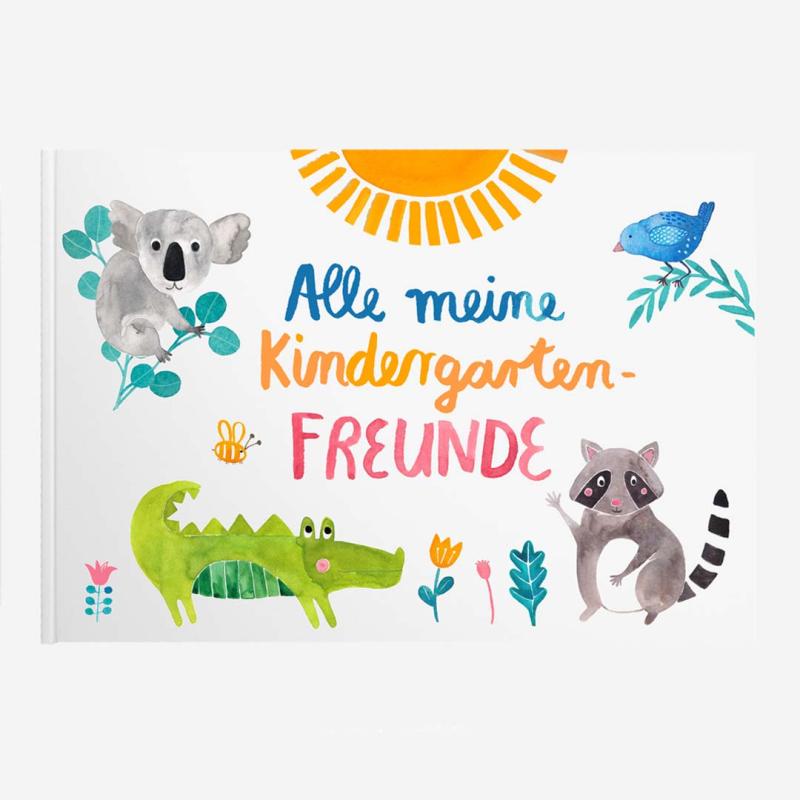 Freundebuch „Kindergarten“ von Frau Ottilie