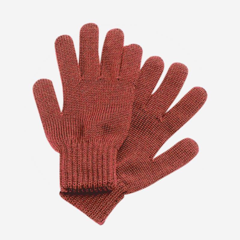 Kinder Finger Handschuhe von Maximo aus Wolle in rosewood