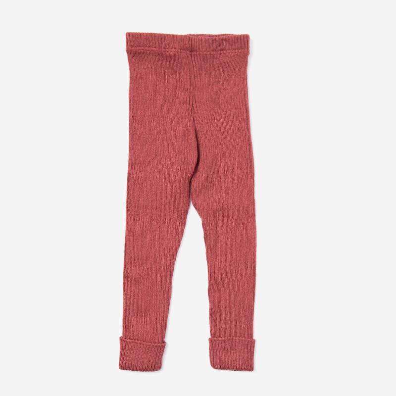 Kinder Wollleggings von Maximo aus Wolle in rosewood