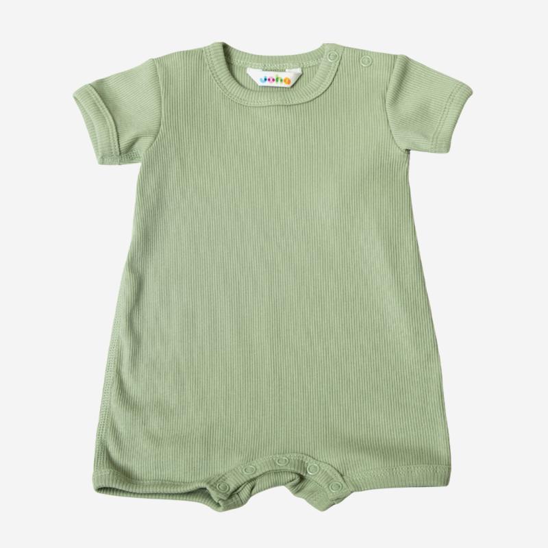 Baby Summer Romper Spieler von Joha aus Bio-Baumwolle in blass grün