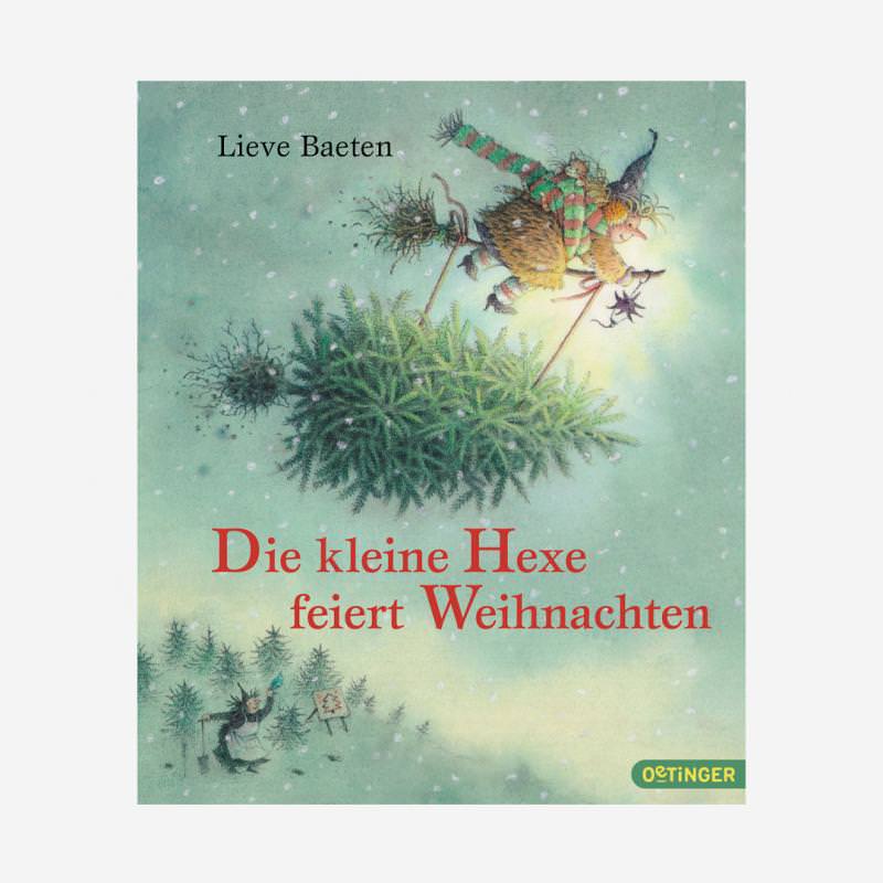 Pappbuch Die kleine Hexe feiert Weihnachten Lieve Baeten 978-3-7891-7632-6