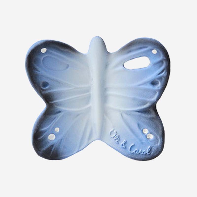 Beißring Schmetterling Blues the Butterfly von Oli & Carol aus Naturkautschuk