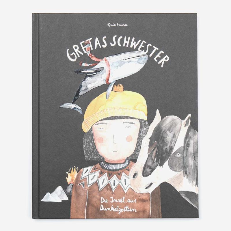 Kinderbuch „Die Insel aus Dunkelgestein“ von Gretas Freunden
