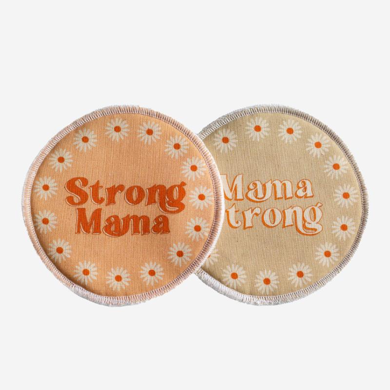 Stilleinlagen Strong Mama von moodie aus Bio-Baumwolle