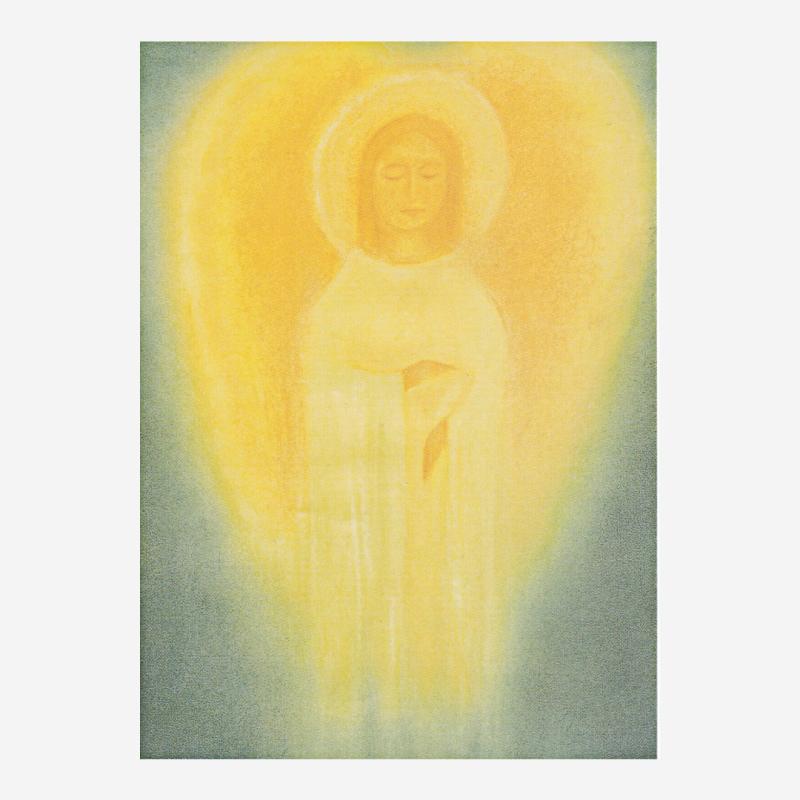 Postkarte „Engel“ von Ruth Elsässer
