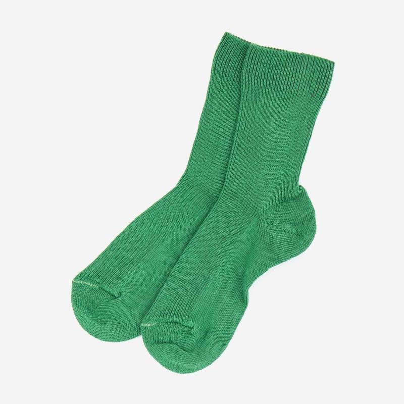 Kinder Socken von Hirsch aus Bio-Baumwolle in tannen grün