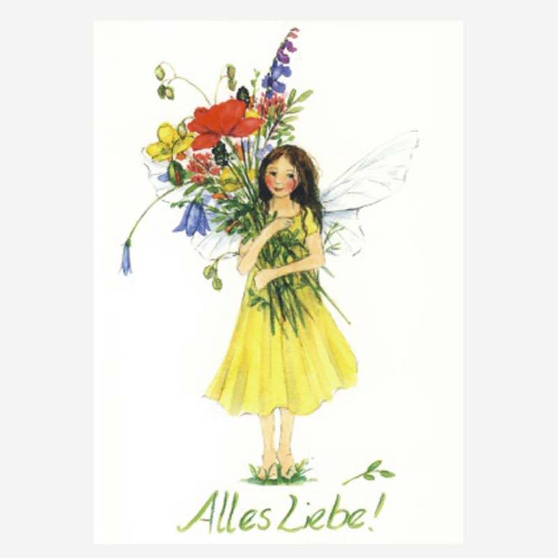 Postkarte „Alles Liebe!" von Daniela Drescher