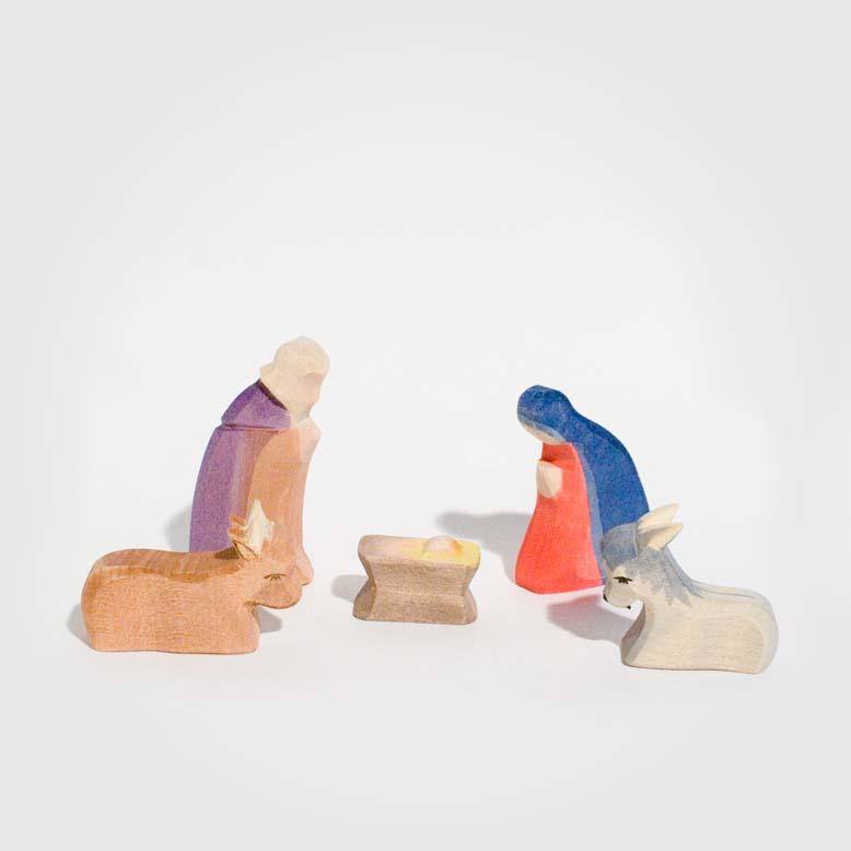 Holzfiguren Heilige Familie mini von Ostheimer