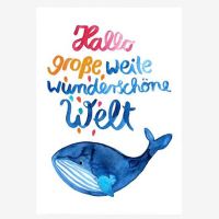 Postkarten mit Guten Wünschen