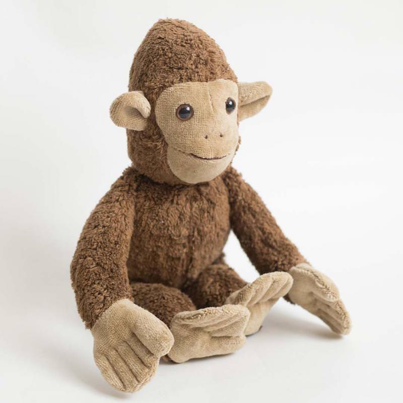 Kuscheltier Affe Toto aus Bio-Baumwolle von Kallisto (vegan)