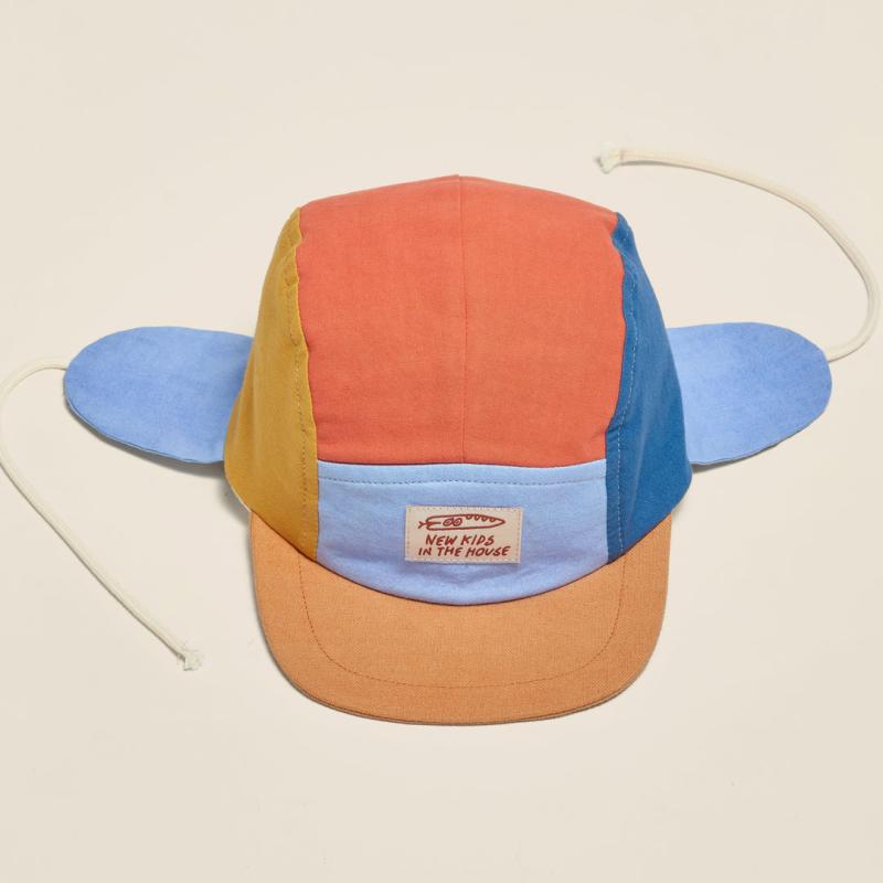 Cap Wolly von New Kids in the House aus Bio-Baumwolle in washed-out multi