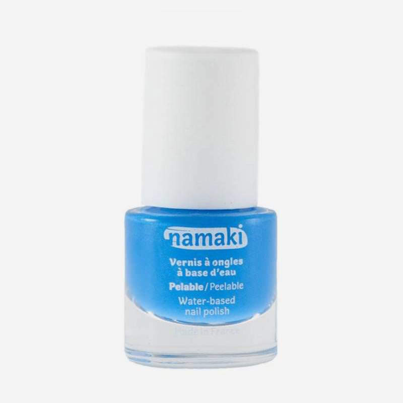 Wasserbasierter Nagellack von Namaki Cosmetics in hellblau