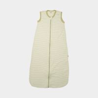 Schlafsack ohne Arm Wolle/Seide Ringel kiwi 3 (110 cm)