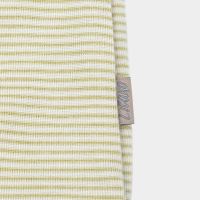 Schlafsack ohne Arm Wolle/Seide Ringel kiwi 3 (110 cm)