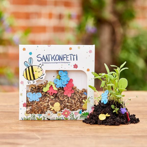 Bunte Blumenmurmeln von Die Stadtgärtner