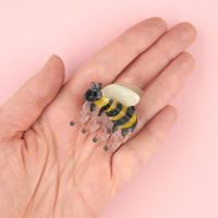 Mini Haarklammer Biene