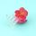 Mini Haarklammer Hibiskus