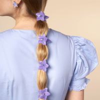 Mini Haarklammer Glockenblume