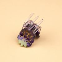 Mini Haarklammer Brombeere