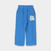 Cord Hose Bio-Baumwolle cobal blue