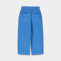 Cord Hose Bio-Baumwolle cobal blue