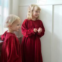 Samtkleid Bio-Baumwolle