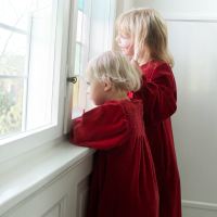 Samtkleid Bio-Baumwolle