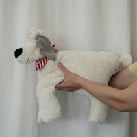 Kuschelkissen Hund Bio-Baumwolle