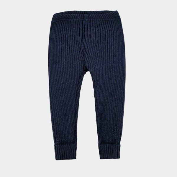 Rippstrick Leggings Baumwolle