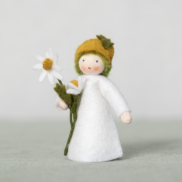 Filzpüppchen Blumenkind Kamillen Mädchen