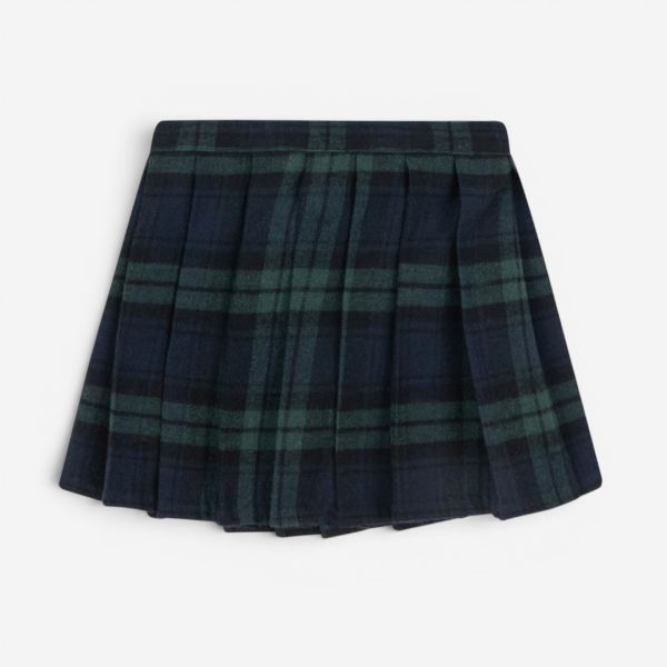 Rock CHECKY PLEAT Bio-Baumwolle