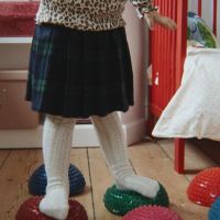 Rock CHECKY PLEAT Bio-Baumwolle