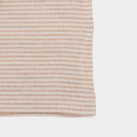 Baby Shirt Wolle/Seide Ringel sand 104