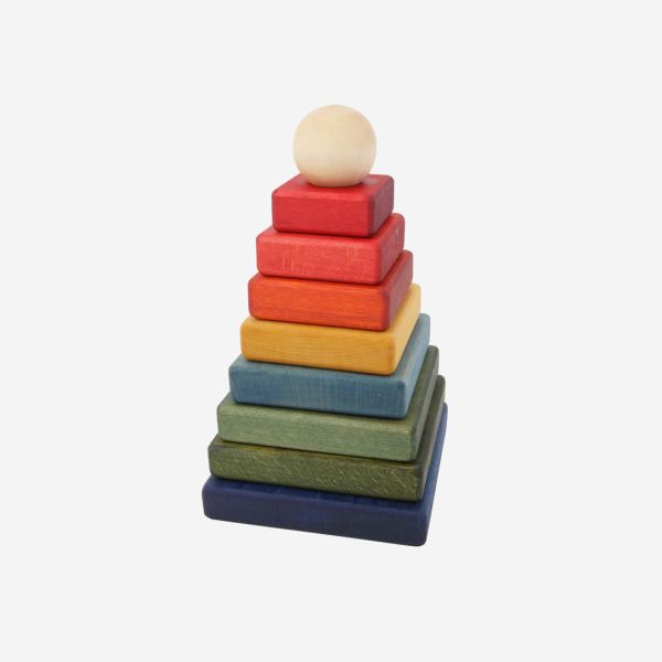 Stapelturm von Wooden Story in Rainbow