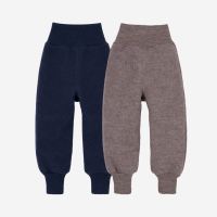 Hose Wollwalk mit Kniebesatz