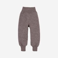 Hose Wollwalk mit Kniebesatz