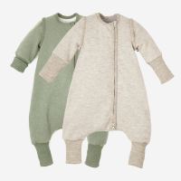 Schlafsack mit Beinen und abnehmbaren Armen Wollwalk