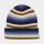 Rib Beanie Merinowolle multi stripe