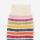 Socke Wolle Regenbogen natur/bunt 35-36