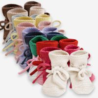 Babyschühchen Booties Merinowolle