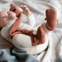 Babyschühchen Booties Merinowolle