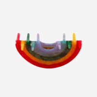 Haarklammer Regenbogen